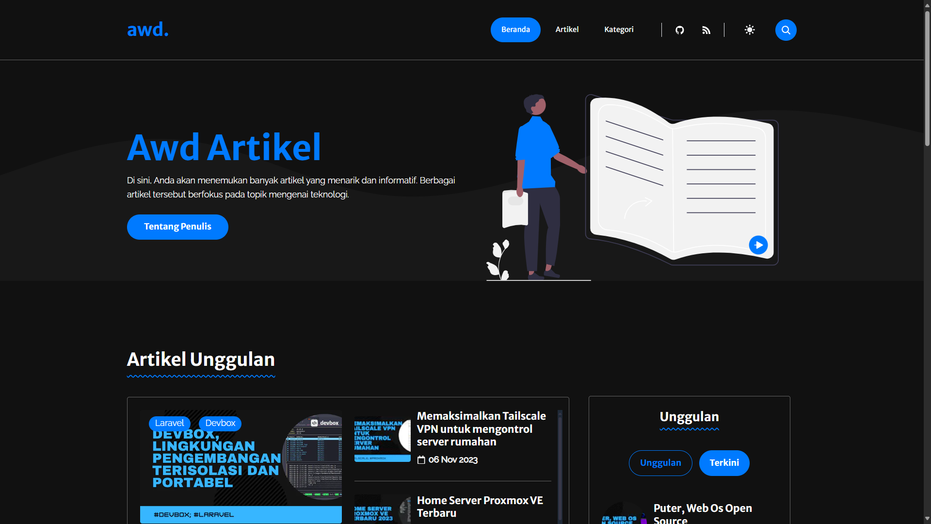 AWD Artikel - Platform Publikasi & Knowledge Sharing