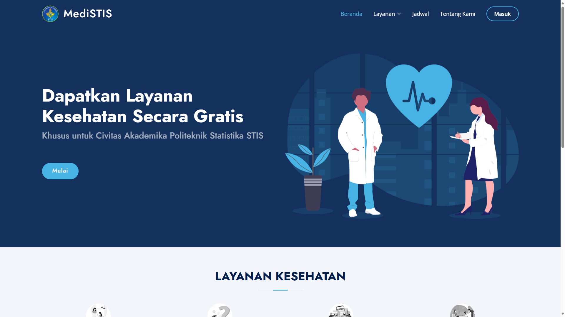 MediSTIS - Portal Informasi Kesehatan & Poliklinik Campus