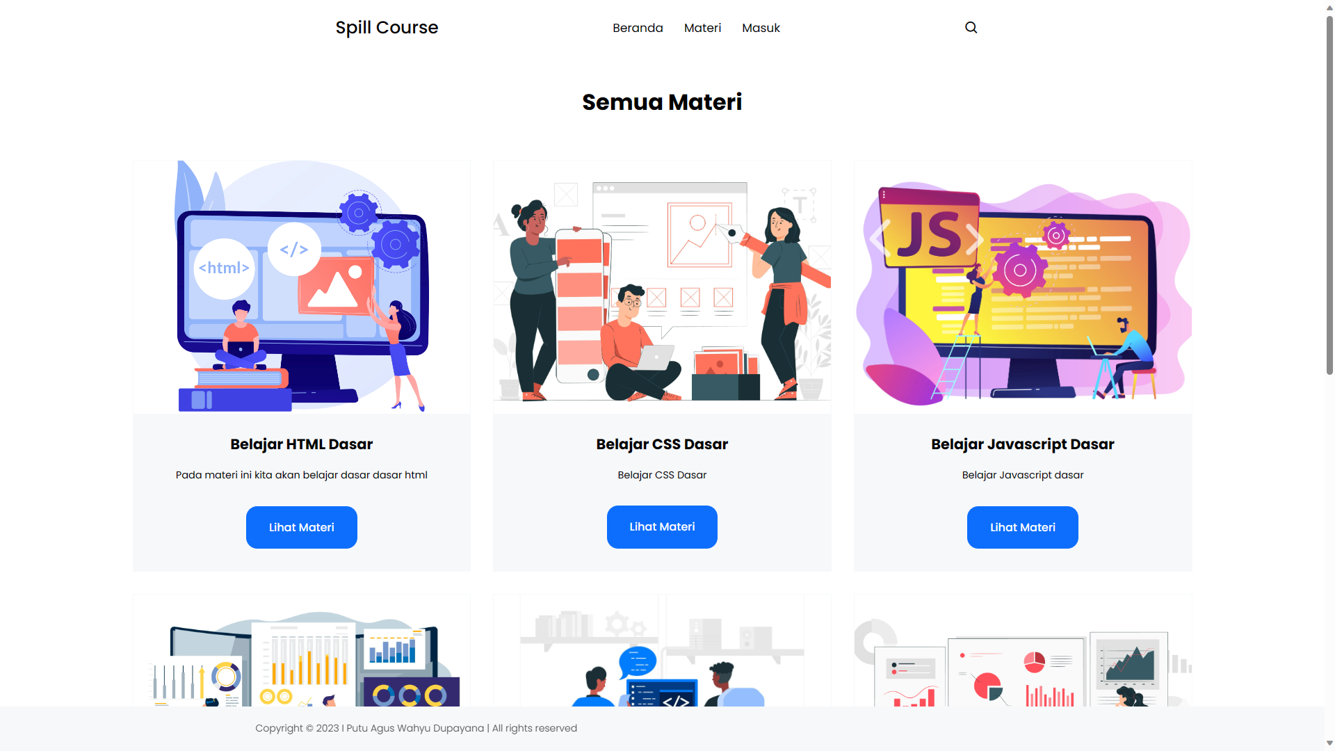 Spill Course - Online Learning Platform